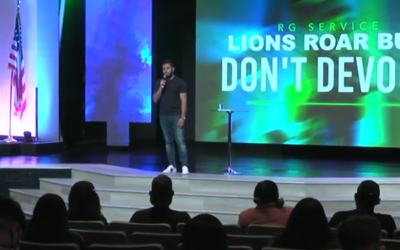 Lions Roar But, Don’t Devour – Elder Diego Saravia